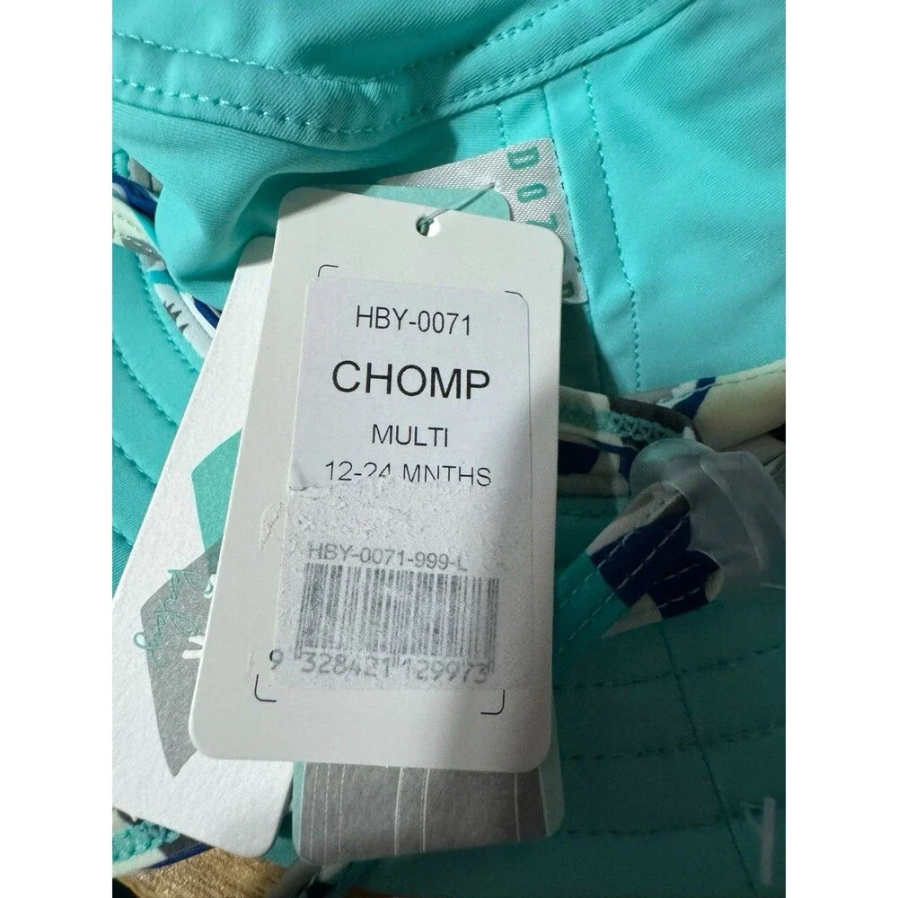 Chomp Infant (12- 24 Mths) Reversible Bucket Hat NWT